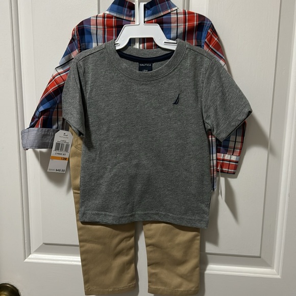NWT Little Boys Nautica set 12 months - Picture 3 of 6